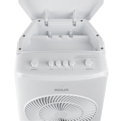 Air cooler 3 σε 1 Muhler MC - 5050, 65 W, 4l, 3 ταχύτητες, 3 τρόποι λειτουργίας, Περιστροφή, Λευκό - ΨΥΞΗMuhler®The GrBazaar of BrandsAir cooler 3 σε 1 Muhler MC - 5050, 65 W, 4l, 3 ταχύτητες, 3 τρόποι λειτουργίας, Περιστροφή, Λευκό