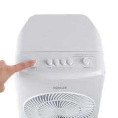 Air cooler 3 σε 1 Muhler MC - 5050, 65 W, 4l, 3 ταχύτητες, 3 τρόποι λειτουργίας, Περιστροφή, Λευκό - ΨΥΞΗMuhler®The GrBazaar of BrandsAir cooler 3 σε 1 Muhler MC - 5050, 65 W, 4l, 3 ταχύτητες, 3 τρόποι λειτουργίας, Περιστροφή, Λευκό