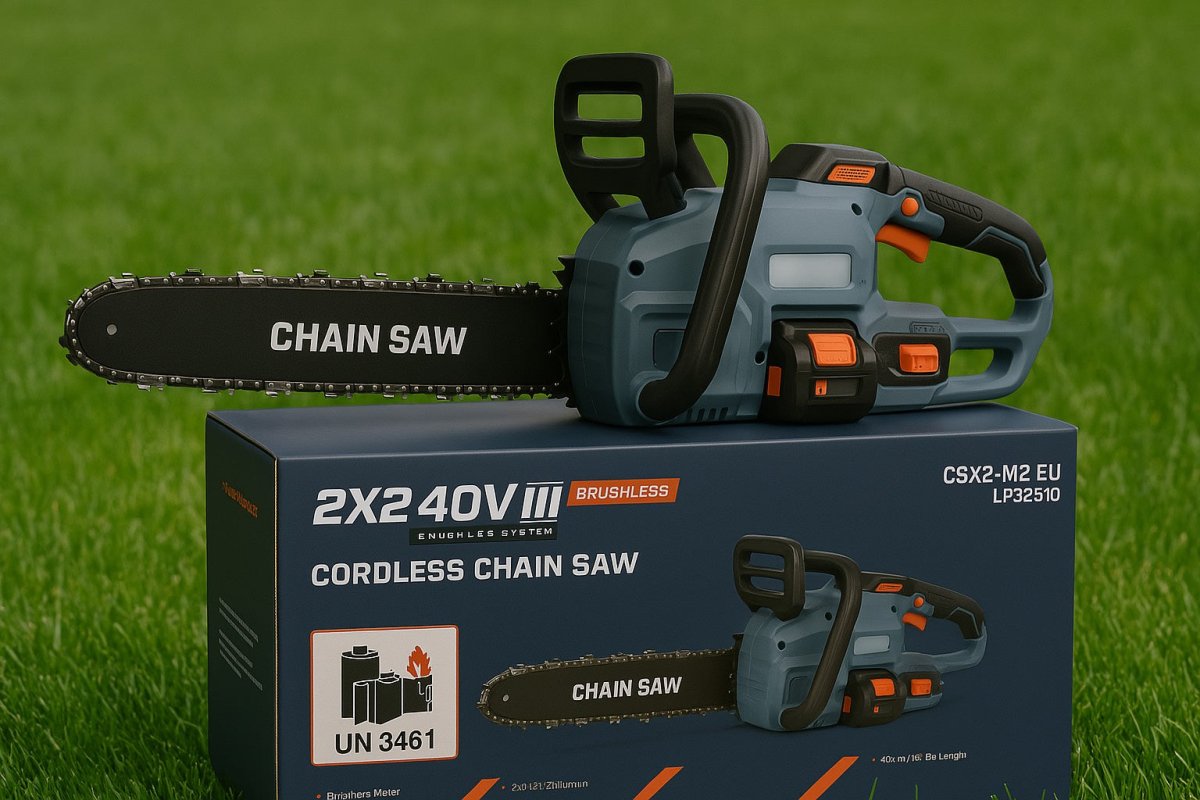 Ασύρματο Αλυσοπρίονο Μπαταρίας 2x40V Brushless | CSX2 - M2 EU - ΠΡΙΟΝΙΑKrafTWageen®The GrBazaar of BrandsΑσύρματο Αλυσοπρίονο Μπαταρίας 2x40V Brushless | CSX2 - M2 EU