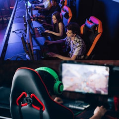 Gaming Καρέκλα A.M.C. με LED RGB Φωτισμό & Χειριστήριο | Εργονομικός Σχεδιασμός για Άνεση & Στυλ - A.M.C.®The GrBazaar of BrandsGaming Καρέκλα A.M.C. με LED RGB Φωτισμό & Χειριστήριο | Εργονομικός Σχεδιασμός για Άνεση & Στυλ