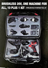 KRAFTWELLE KW - 12390 | Επαναφορτιζόμενο Πολυεργαλείο 20V με 10 Εξαρτήματα – 11 σε 1 - ΧΟΡΤΟΚΟΠΤΙΚΑKrafTWelle®The GrBazaar of BrandsKRAFTWELLE KW - 12390 | Επαναφορτιζόμενο Πολυεργαλείο 20V με 10 Εξαρτήματα – 11 σε 1