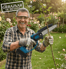 Μίνι Κλαδευτικό Αλυσοπρίονο Μπαταρίας 20V – Επαναφορτιζόμενο με 2 Μπαταρίες & Βαλίτσα Μεταφοράς - The GrBazaar of BrandsThe GrBazaar of BrandsΜίνι Κλαδευτικό Αλυσοπρίονο Μπαταρίας 20V – Επαναφορτιζόμενο με 2 Μπαταρίες & Βαλίτσα Μεταφοράς