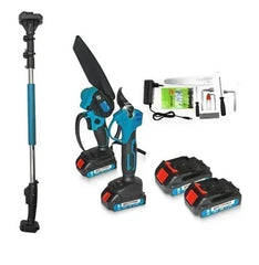 Σετ Εργαλείων Κλαδέματος Μπαταρίας 48V – 3 σε 1 με Κονταροπρίονο, Μίνι Αλυσοπρίονο & Ηλεκτρικό Ψαλίδι Κλαδέματος - ΠΡΙΟΝΙΑThe GrBazaar of BrandsThe GrBazaar of BrandsΣετ Εργαλείων Κλαδέματος Μπαταρίας 48V – 3 σε 1 με Κονταροπρίονο, Μίνι Αλυσοπρίονο & Ηλεκτρικό Ψαλίδι Κλαδέματος