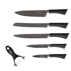 Σετ Μαχαιριών A.M.C. Diamond Collection 6 Τεμαχίων (5 Μαχαίρια + 1 Αποφλοιωτής) - A.M.C.®The GrBazaar of BrandsΣετ Μαχαιριών A.M.C. Diamond Collection 6 Τεμαχίων (5 Μαχαίρια + 1 Αποφλοιωτής)