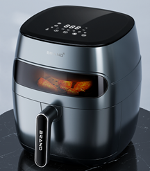 QUEEN Φριτέζα 5L CD50 & Σετ 6 Μαχαίρια & Ζυγαριά Smart