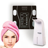 3LiNE®- Ζυγαριά SMART λιπομέτρησης + Ανέπαφη Αυτόματη Αντλία + Πετσέτα Στεγνώματος Μαλλιών Swiss Lux Dream - BEAUTYΠΑΚΕΤΟThe GrBazaar of Brands