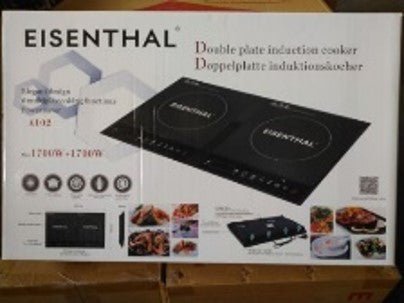 EISENTHAL Διπλή Επαγωγική εστία A-102 - ΕΣΤΙΕΣEISENTHAL®The GrBazaar of Brands
