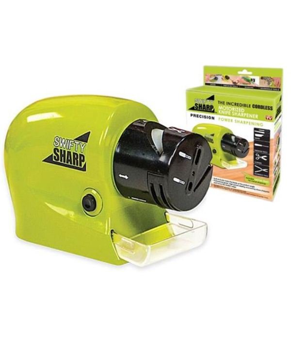 Ηλεκτρικό Ακονιστήρι Για Μαχαίρια Και Ψαλίδια By Swifty Sharp® - ΜΑΧΑΙΡΙΑSwifty Sharp®The GrBazaar of Brands