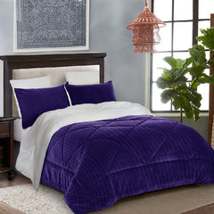 Κουβερτοπάπλωμα Super Soft 4.5 kg υπέρδιπλο γεωμετρικό 220×240 Flannel-Sherpa σε 8 διαφορετικές αποχρώσεις - ΚΟΥΒΕΡΤΕΣThe GrBazaar of BrandsThe GrBazaar of Brands