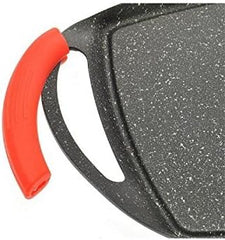 Πέτρα ψησίματος QUEEN ATG47M με Αντικολλητική επίστρωση 47 cm - ΤΗΓΑΝΙΑQueen®The GrBazaar of Brands