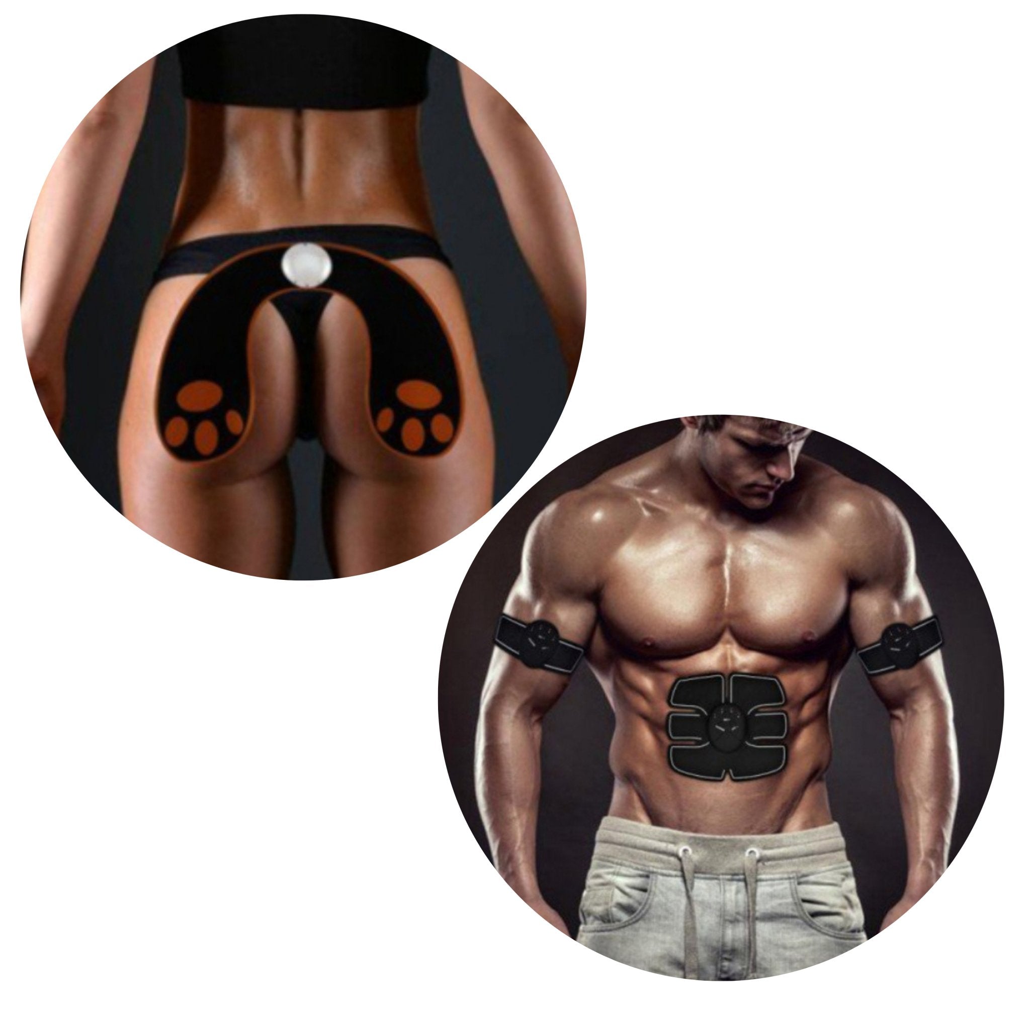 Σετ Δύο Συσκευές Εκγύμνασης Κοιλιακών/Γλουτών By EMS® - ΜΑΣΑΖEMS®The GrBazaar of Brands