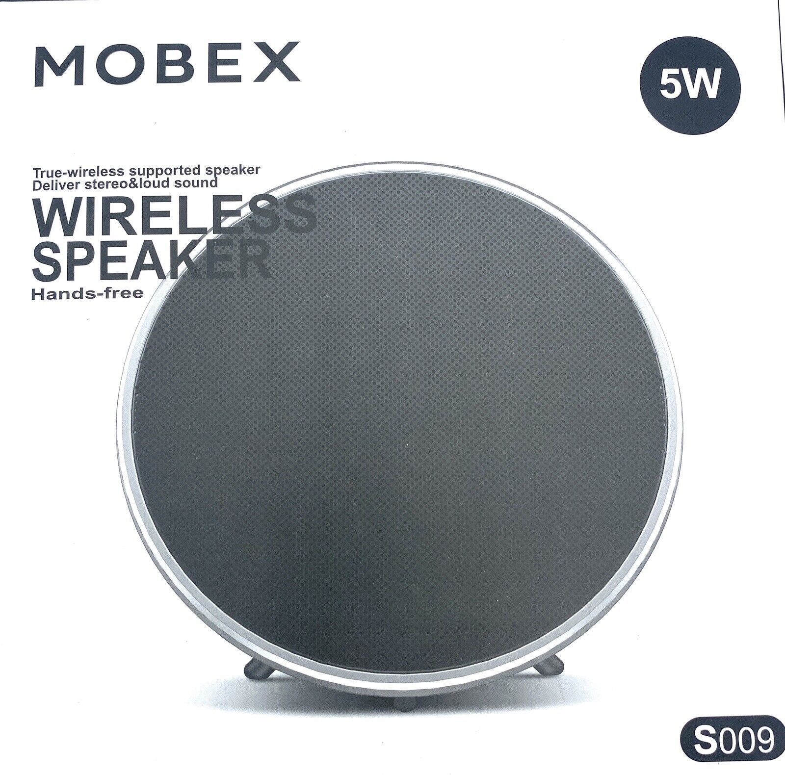 Στρογγυλό ασύρματο ηχείο με Bluetooth 5W - ΗΧΕΙΑMobex®The GrBazaar of Brands
