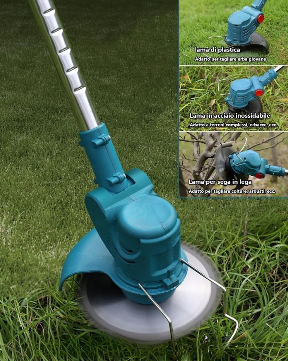 Επαναφορτιζόμενο Χορτοκοπτικό Λιθίου με Λεπίδες & Δίσκους Κοπής – Ισχυρό & Ευέλικτο Εργαλείο Κήπου - ΧΟΡΤΟΚΟΠΤΙΚΑThe GrBazaar of BrandsThe GrBazaar of BrandsΕπαναφορτιζόμενο Χορτοκοπτικό Λιθίου με Λεπίδες & Δίσκους Κοπής – Ισχυρό & Ευέλικτο Εργαλείο Κήπου