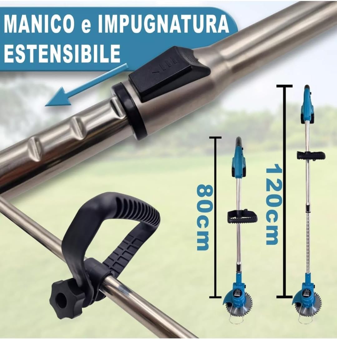 Επαναφορτιζόμενο Χορτοκοπτικό Λιθίου με Λεπίδες & Δίσκους Κοπής – Ισχυρό & Ευέλικτο Εργαλείο Κήπου - ΧΟΡΤΟΚΟΠΤΙΚΑThe GrBazaar of BrandsThe GrBazaar of BrandsΕπαναφορτιζόμενο Χορτοκοπτικό Λιθίου με Λεπίδες & Δίσκους Κοπής – Ισχυρό & Ευέλικτο Εργαλείο Κήπου