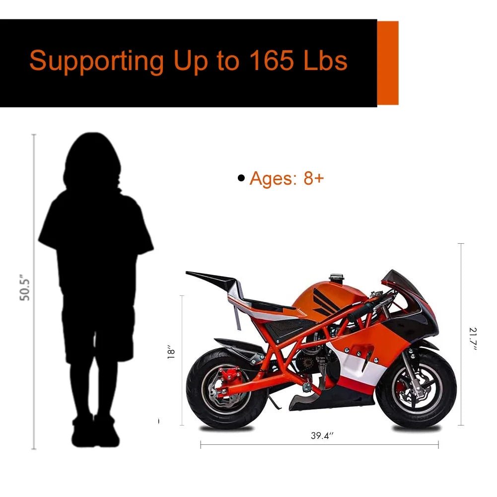 FRP Mini Pocket Bike 50cc 4 - Stroke – Η Απόλυτη "Ultra Edition" για Μικρούς Αναβάτες - The GrBazaar of BrandsThe GrBazaar of BrandsFRP Mini Pocket Bike 50cc 4 - Stroke – Η Απόλυτη "Ultra Edition" για Μικρούς Αναβάτες