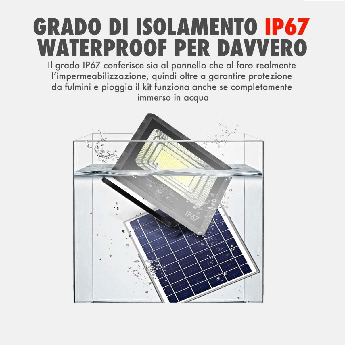 Ηλιακός Προβολέας A.M.C. 800W με Πάνελ & Αδιάβροχη Προστασία IP67 | Ισχυρός, Οικονομικός &amp; Αυτόνομος Φωτισμός Εξωτερικού Χώρου - The GrBazaar of BrandsThe GrBazaar of BrandsΗλιακός Προβολέας A.M.C. 800W με Πάνελ & Αδιάβροχη Προστασία IP67 | Ισχυρός, Οικονομικός &amp; Αυτόνομος Φωτισμός Εξωτερικού Χώρου