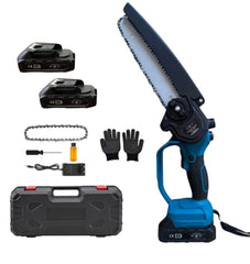 Μίνι Κλαδευτικό Αλυσοπρίονο Μπαταρίας 42V – Επαναφορτιζόμενο με 2 Μπαταρίες & Βαλίτσα Μεταφοράς - The GrBazaar of BrandsThe GrBazaar of BrandsΜίνι Κλαδευτικό Αλυσοπρίονο Μπαταρίας 42V – Επαναφορτιζόμενο με 2 Μπαταρίες & Βαλίτσα Μεταφοράς