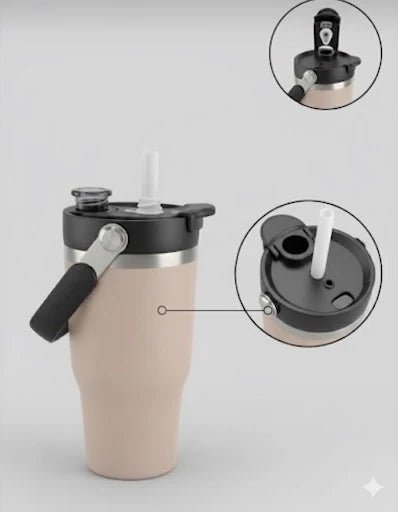 Θερμός Ποτήρι με Κεραμική Επένδυση 600ml & 750ml - The GrBazaar of BrandsThe GrBazaar of BrandsΘερμός Ποτήρι με Κεραμική Επένδυση 600ml & 750ml