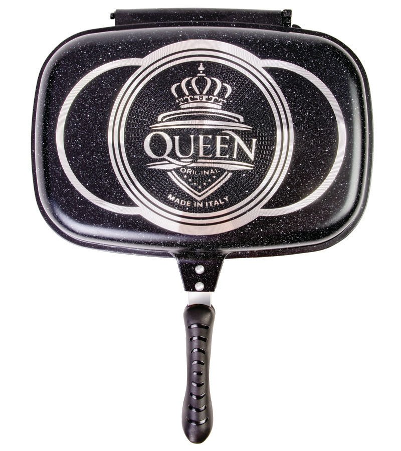 Διπλό Τηγάνι Ψησίματος By Queen® - The GrBazaar of Brands