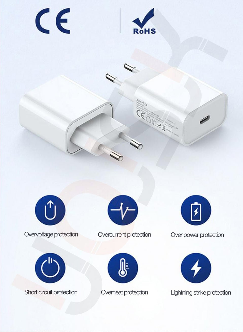 Γρήγορος Φορτιστής USB-C Power Adapter - BOSS 1502518 By 3LiNE® - ΦΟΡΤΙΣΤΕΣ3LiNE®The GrBazaar of Brands