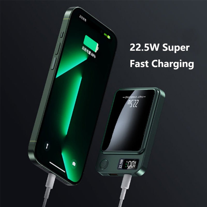 Power Bank Μαγνητικός Ασύρματος φορτιστής 6000mAh - POWER BANKThe GrBazaar of BrandsThe GrBazaar of Brands