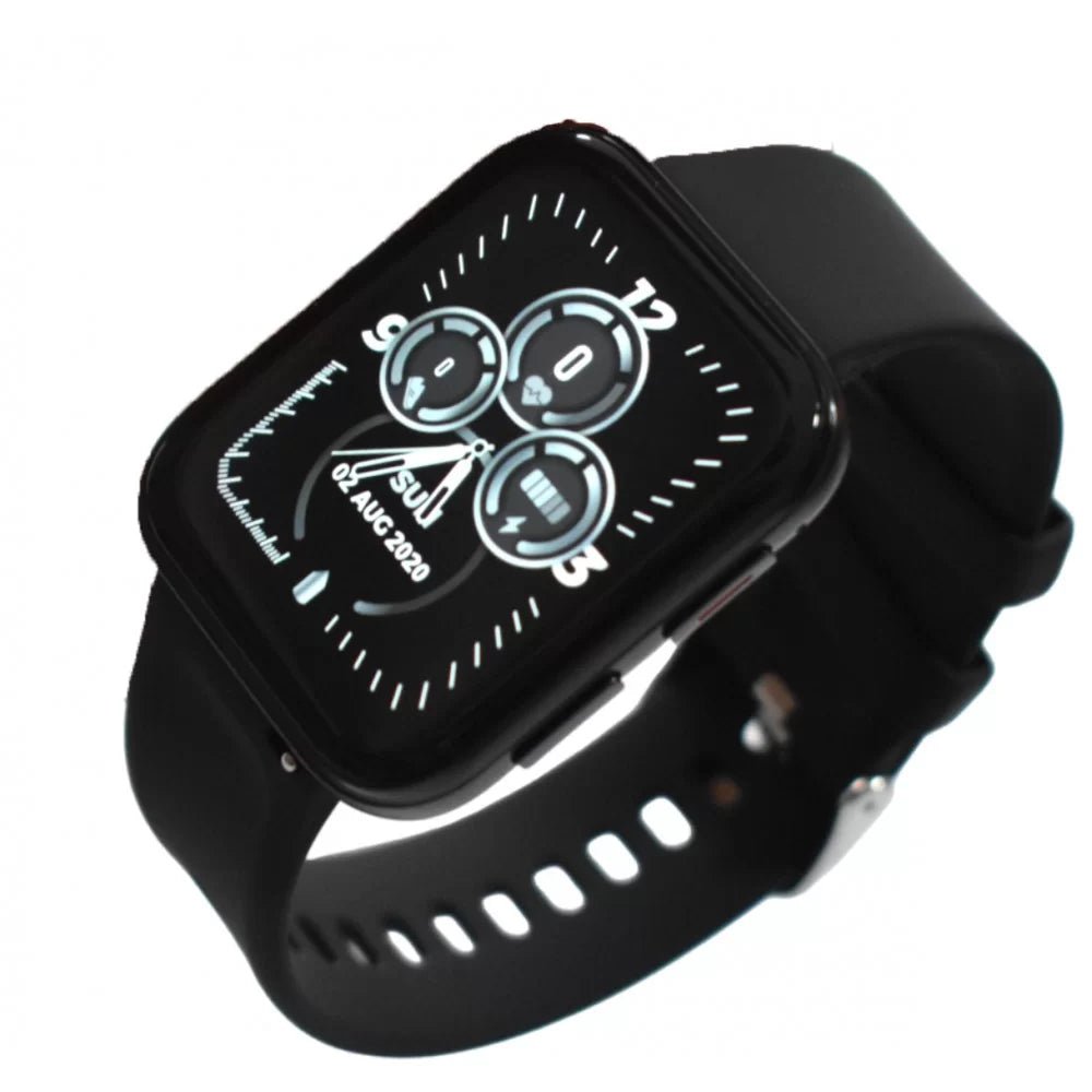 VYATTA AM02 FITME SPECTRE U Επαναφορτιζόμενο smartwatch με παλμογράφο μαύρο - SMARTWATCHESVYATTA®The GrBazaar of Brands