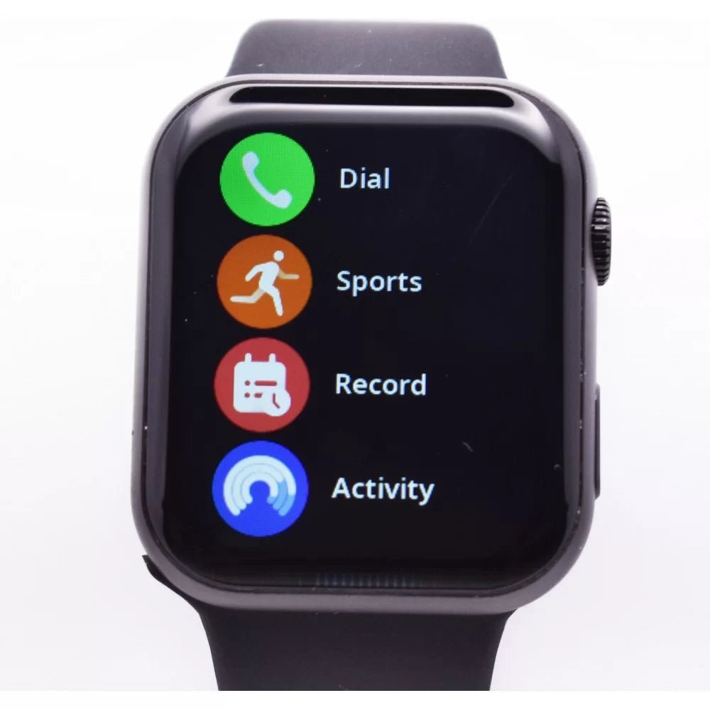 VYATTA F3 FITME U Επαναφορτιζόμενο smartwatch με παλμογράφο μαύρο - SMARTWATCHESVYATTA®The GrBazaar of Brands